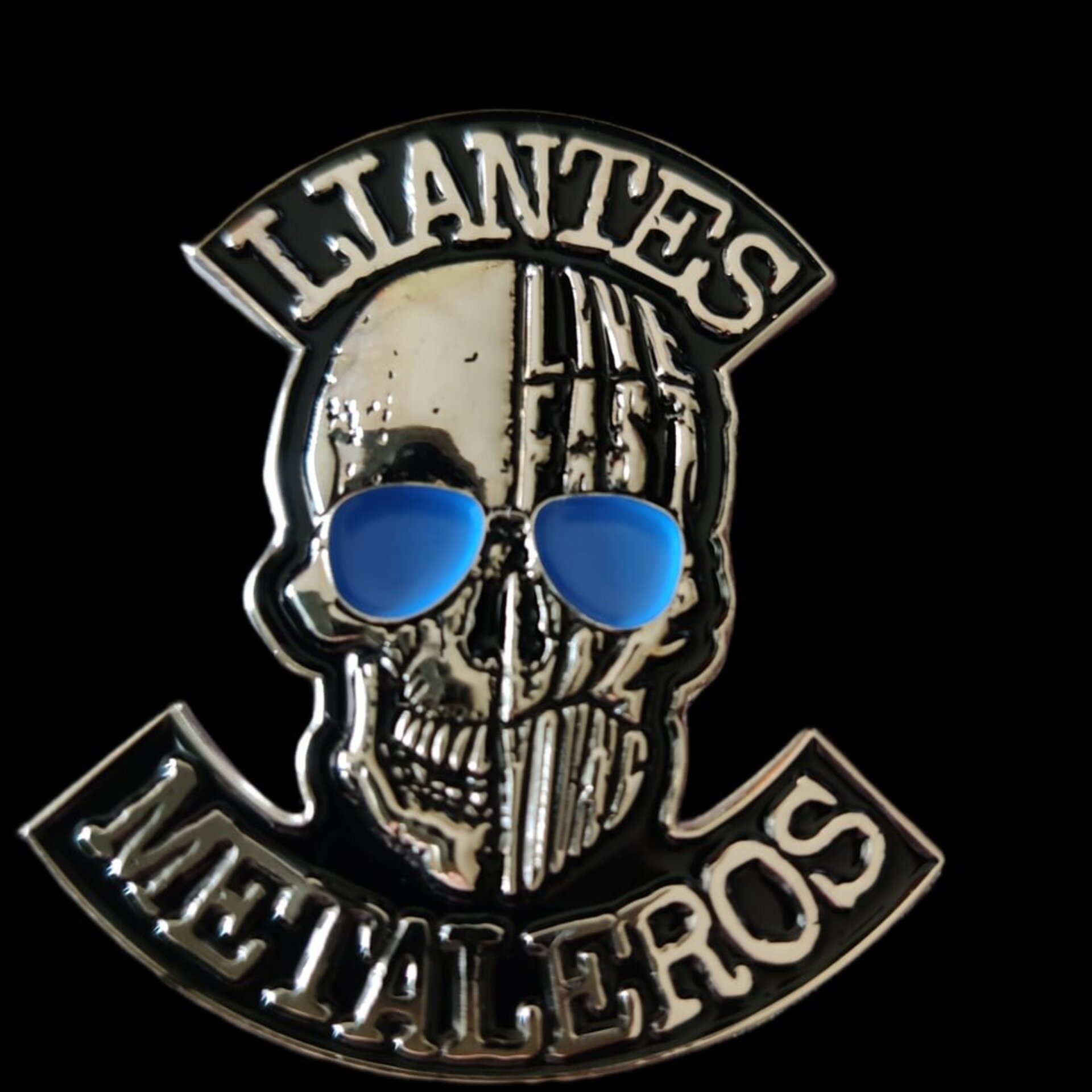 PIN LOGO LIANTES METALEROS - 4